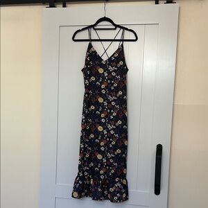 Floral Spaghetti Strap Dress